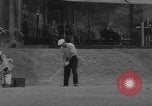 Image of 100th British Open Golf Tournament Saint Andrews Scotland, 1960, second 17 stock footage video 65675042242