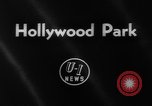 Image of Hollywood Derby Inglewood California USA, 1960, second 1 stock footage video 65675042243