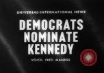 Standbild John F Kennedy zum Präsidenten nominiert Los Angeles California USA, 1960, aus Sekunde 1 historischem Filmmaterial Videoclip 65675042244