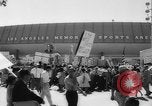 Standbild John F Kennedy zum Präsidenten nominiert Los Angeles California USA, 1960, aus Sekunde 8 historischem Filmmaterial Videoclip 65675042244