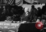 Standbild John F Kennedy zum Präsidenten nominiert Los Angeles California USA, 1960, aus Sekunde 19 historischem Filmmaterial Videoclip 65675042244