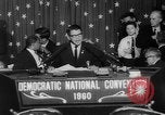 Standbild John F Kennedy zum Präsidenten nominiert Los Angeles California USA, 1960, aus Sekunde 52 historischem Filmmaterial Videoclip 65675042244