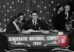 Standbild John F Kennedy zum Präsidenten nominiert Los Angeles California USA, 1960, aus Sekunde 55 historischem Filmmaterial Videoclip 65675042244
