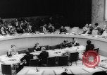 Standbild Sicherheit Tagung des Rates New York United States USA, 1960, aus Sekunde 25 historischem Filmmaterial Videoclip 65675042245