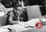 Standbild Sicherheit Tagung des Rates New York United States USA, 1960, aus Sekunde 40 historischem Filmmaterial Videoclip 65675042245