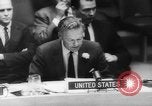 Standbild Sicherheit Tagung des Rates New York United States USA, 1960, aus Sekunde 46 historischem Filmmaterial Videoclip 65675042245