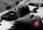 Standbild Sicherheit Tagung des Rates New York United States USA, 1960, aus Sekunde 55 historischem Filmmaterial Videoclip 65675042245