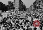 Image of anti-war demonstration in New York New York City USA, 1935, second 15 stock footage video 65675042248