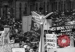 Image of anti-war demonstration in New York New York City USA, 1935, second 17 stock footage video 65675042248