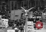 Image of anti-war demonstration in New York New York City USA, 1935, second 18 stock footage video 65675042248