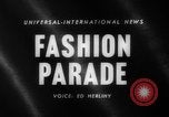 Image of designer clothes Florence Italy, 1960, second 1 stock footage video 65675042260