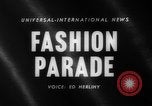 Image of designer clothes Florence Italy, 1960, second 3 stock footage video 65675042260