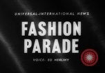 Image of designer clothes Florence Italy, 1960, second 4 stock footage video 65675042260