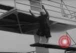 Image of divers at Aquarama New York United States USA, 1960, second 47 stock footage video 65675042261