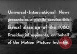 Image of John F Kennedy campaigning for 1960 election United States USA, 1960, second 11 stock footage video 65675042263