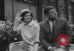 Image of John F Kennedy campaigning for 1960 election United States USA, 1960, second 49 stock footage video 65675042263