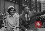 Image of John F Kennedy campaigning for 1960 election United States USA, 1960, second 50 stock footage video 65675042263