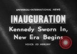 Image of John F Kennedy Washington DC USA, 1961, second 17 stock footage video 65675042265