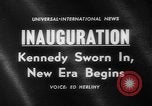 Image of John F Kennedy Washington DC USA, 1961, second 19 stock footage video 65675042265