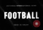 Image of football game Fort Worth Texas USA, 1963, second 1 stock footage video 65675042270