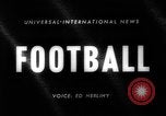 Image of football game Fort Worth Texas USA, 1963, second 3 stock footage video 65675042270