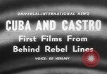 Image of Fidel Castro Cuba, 1958, second 1 stock footage video 65675042271