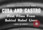 Image of Fidel Castro Cuba, 1958, second 3 stock footage video 65675042271