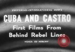 Image of Fidel Castro Cuba, 1958, second 5 stock footage video 65675042271