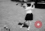 Image of golf prodigy Linda Lewis Florida United States USA, 1958, second 21 stock footage video 65675042275