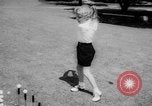 Image of golf prodigy Linda Lewis Florida United States USA, 1958, second 22 stock footage video 65675042275