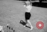 Image of golf prodigy Linda Lewis Florida United States USA, 1958, second 24 stock footage video 65675042275