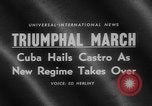 Image of Fidel Castro Havana Cuba, 1959, second 18 stock footage video 65675042276