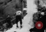 Image of ski championship Garmisch-Partenkirchen Germany, 1959, second 19 stock footage video 65675042281