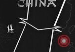 Image of house on fire China, 1945, second 8 stock footage video 65675042297