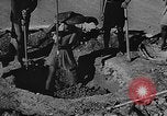 Image of house on fire China, 1945, second 22 stock footage video 65675042297