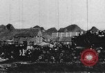 Image of house on fire China, 1945, second 1 stock footage video 65675042298