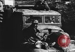 Image of house on fire China, 1945, second 39 stock footage video 65675042298