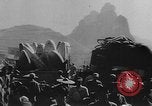 Image of house on fire China, 1945, second 44 stock footage video 65675042298