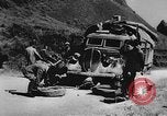 Image of house on fire China, 1945, second 51 stock footage video 65675042298