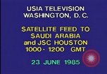 Image of satellite launch from space shuttle Washington DC USA, 1985, second 1 stock footage video 65675042299