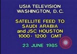Image of satellite launch from space shuttle Washington DC USA, 1985, second 3 stock footage video 65675042299