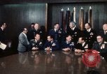 Standbild gemeinsamen Generalstabschefs und Fotografen Washington DC USA, 1974, aus Sekunde 4 historischem Filmmaterial Videoclip 65675042310