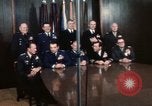 Standbild gemeinsamen Generalstabschefs und Fotografen Washington DC USA, 1974, aus Sekunde 19 historischem Filmmaterial Videoclip 65675042310
