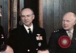 Standbild gemeinsamen Generalstabschefs und Fotografen Washington DC USA, 1974, aus Sekunde 37 historischem Filmmaterial Videoclip 65675042310