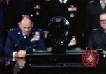 Standbild gemeinsamen Generalstabschefs fotografiert von der Presse Washington DC USA, 1974, aus Sekunde 20 historischem Filmmaterial Videoclip 65675042311