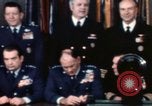 Standbild gemeinsamen Generalstabschefs fotografiert von der Presse Washington DC USA, 1974, aus Sekunde 21 historischem Filmmaterial Videoclip 65675042311