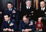 Standbild gemeinsamen Generalstabschefs fotografiert von der Presse Washington DC USA, 1974, aus Sekunde 22 historischem Filmmaterial Videoclip 65675042311