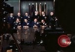 Standbild gemeinsamen Generalstabschefs fotografiert von der Presse Washington DC USA, 1974, aus Sekunde 29 historischem Filmmaterial Videoclip 65675042311