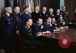 Standbild gemeinsamen Generalstabschefs fotografiert von der Presse Washington DC USA, 1974, aus Sekunde 46 historischem Filmmaterial Videoclip 65675042311