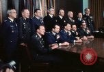 Standbild gemeinsamen Generalstabschefs fotografiert von der Presse Washington DC USA, 1974, aus Sekunde 47 historischem Filmmaterial Videoclip 65675042311